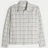 Camisa de flanela quadrada