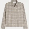 Camisa de flanela quadrada