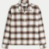 Camisa de flanela quadrada