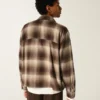 Camisa de flanela quadrada