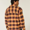 Camisa de flanela quadrada