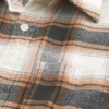Camisa de flanela quadrada