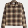Camisa de flanela quadrada