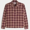 Camisa de flanela quadrada
