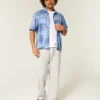 Camisa de manga curta com bolsos