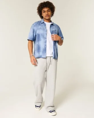 Camisa de manga curta com bolsos