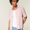 Camisa de manga curta com bolsos