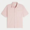 Camisa de manga curta com bolsos