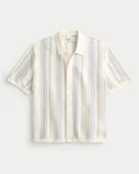 Camisa de manga curta com corte quadrado