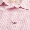 Camisa Icon de manga curta em seersucker