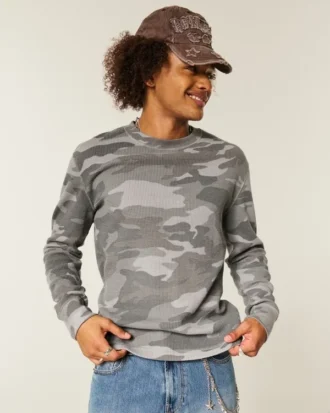 Camisa térmica camuflada