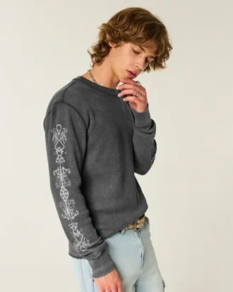 Camisa térmica com estampado