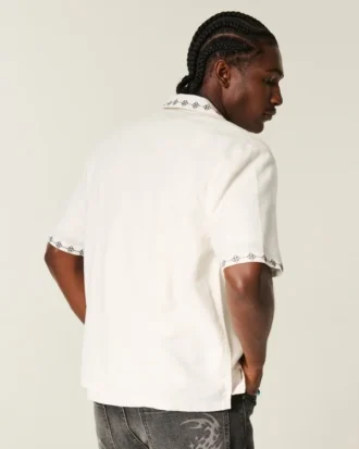Camisa western de manga curta
