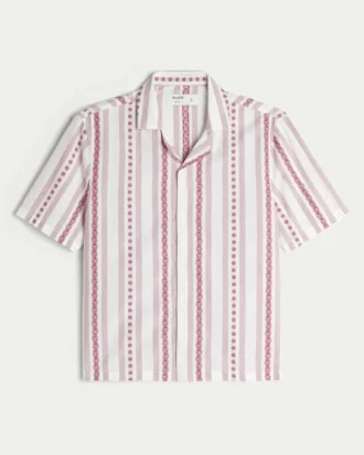 Camisa western de manga curta