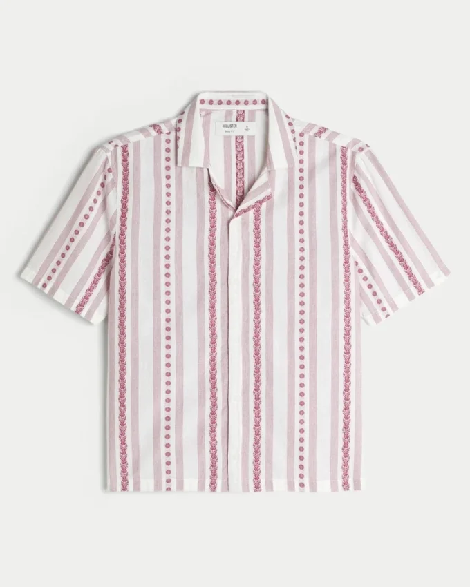 Camisa western de manga curta