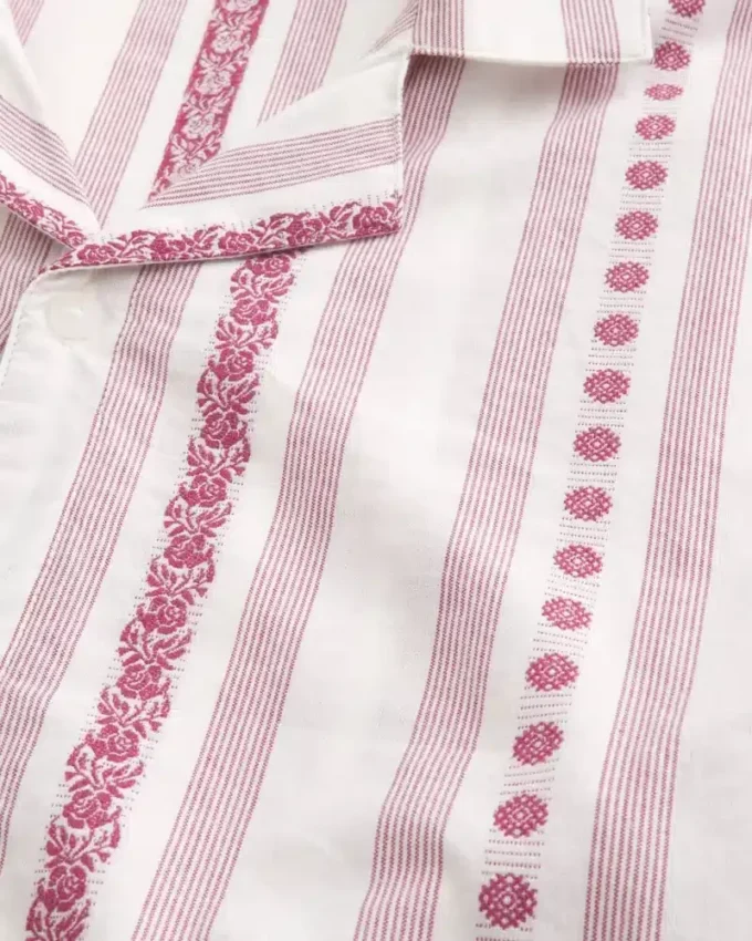 Camisa western de manga curta