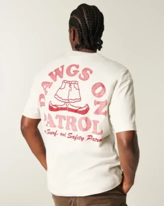 Camiseta com estampa Boxy Dawgs on Patrol