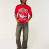 Camiseta com estampa Boxy Ohio State Buckeyes