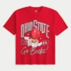 Camiseta com estampa Boxy Ohio State Buckeyes