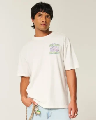 Camiseta com estampa da Boxy Otto’s Auto Body