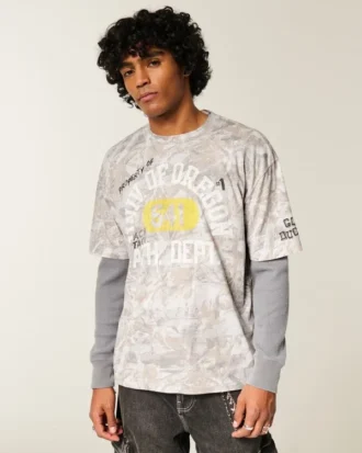 Camiseta com estampa da Universidade de Oregon Ducks