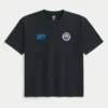 Camiseta com estampa do Manchester City
