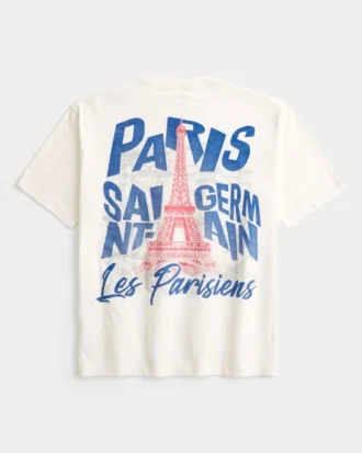 Camiseta com estampa do Paris Saint-Germain F.C.