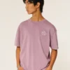 Camiseta com estampa The Twilight Zone em algodão boxy