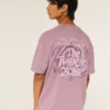 Camiseta com estampa The Twilight Zone em algodão boxy