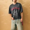 Camiseta curta com estampa Motörhead