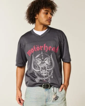 Camiseta curta com estampa Motörhead