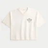 Camiseta de futebol com estampa de Los Angeles, pesada e folgada