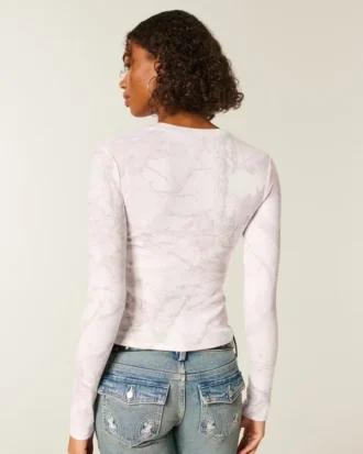 Camiseta de manga comprida para bebés