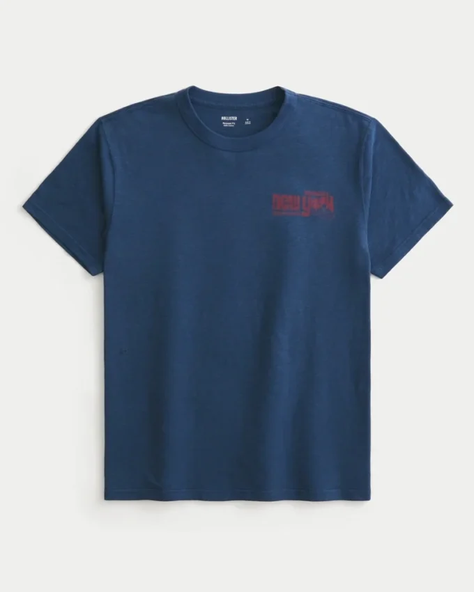 Camiseta gráfica relaxada Manhattan Noise Control Camiseta gráfica relaxada Manhattan Noise Control