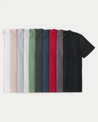Camiseta Icon Crew, pacote com 10 unidades