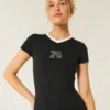 Camiseta infantil com estampa Gilly Hicks Active