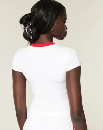 Camiseta infantil com estampa Gilly Hicks Active