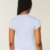 Camiseta infantil em tecido macio e elástico sem costuras