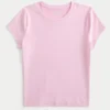 Camiseta infantil em tecido macio e elástico sem costuras
