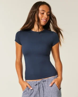 Camiseta infantil sem costuras