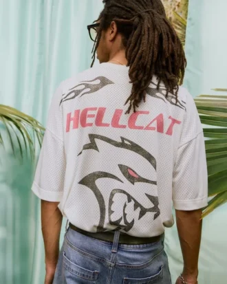 Camiseta larga Dodge Hellcat Graphic