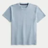Camiseta relaxada com elasticidade