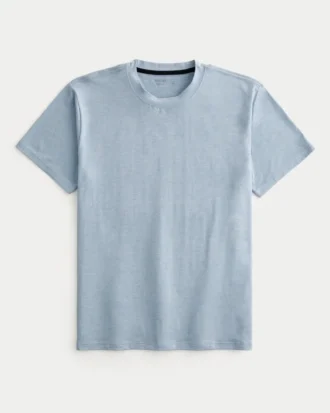 Camiseta relaxada com elasticidade