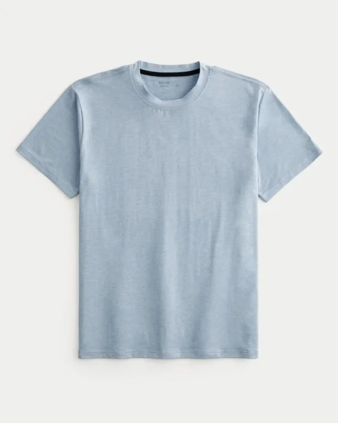Camiseta relaxada com elasticidade