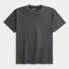 Camiseta relaxada com elasticidade