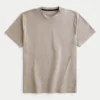 Camiseta relaxada com elasticidade Camiseta relaxada com elasticidade