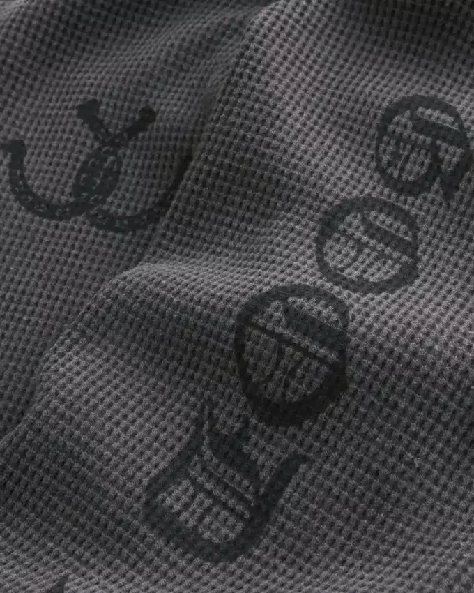 Camiseta térmica com estampa Good Luck