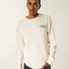 Camiseta térmica com estampa grafite