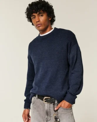 Camisola Boxy Crew