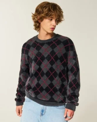 camisola boxy fuzzy crew 1 2 330x413 - Camisola Boxy Fuzzy Crew